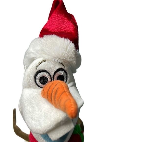 Disney Plush Toy White Frozen Christmas Holiday Olaf The Snowman One Size - Picture 1 of 7